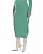 Зеленое платье с высоким воротом Pietro Brunelli | Фото 12