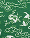 Зеленый джемпер с принтом &quot;драконы&quot;  | Фото 6