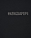 Черный свитшот с лого из стразов Patrizia Pepe | Фото 3