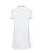 Платье-поло, белое Brunello Cucinelli | Фото 2