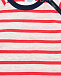 Белый комбинезон в красную полоску Sanetta | Фото 3