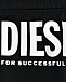 Плавки черные, принт белый лого сзади Diesel | Фото 3