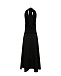 Платье с драпированным верхом, черное Pietro Brunelli | Фото 6