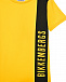 Желтая футболка с логотипом Bikkembergs | Фото 3