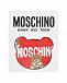 Комплект: лонгслив и футболка, красный/белый Moschino | Фото 8