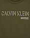 Футболка оливкового цвета Calvin Klein | Фото 3