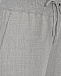 Серые брюки с поясом на резинке Panicale | Фото 6