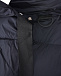 Черное пуховое пальто с высоким воротником Freedomday | Фото 7