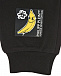 Черные спортивные брюки с принтом &quot;банан&quot; Philipp Plein | Фото 4