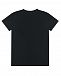 Черная футболка с серебристым логотипом MSGM | Фото 2