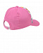 Розовая кепка с принтом &quot;пончики&quot; Il Trenino | Фото 2