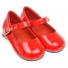 Красные лакированные туфли Age of Innocence | Фото 1