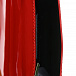 Красная сумка с белой цепочкой, 10x12x3 см MSGM | Фото 4