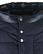 Темно-синяя куртка с логотипом на рукаве Moncler | Фото 5