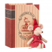 Игрушка мягконабивная &quot;Рождественская мышка в книге, старшая сестра&quot;, 17 см Maileg | Фото 1