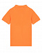 Футболка-поло оранжевого цвета Scotch&Soda | Фото 2