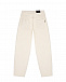 Вельветовые брюки молочного цвета Brunello Cucinelli | Фото 2