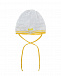 Белая шапка с желтой каймой MaxiMo | Фото 2