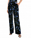 Черные бархатные брюки с цветочным принтом Dorothee Schumacher | Фото 6