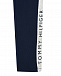 Синие спортивные брюки прямого кроя Tommy Hilfiger | Фото 3