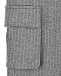 Серые вельветовые брюки IL Gufo | Фото 3