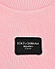 Розовый свитшот с лого Dolce&Gabbana | Фото 4