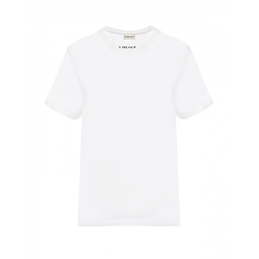 Белая футболка с принтом &quot;Atelier&quot; 5 Preview | Фото 1