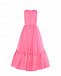 Длинное розовое платье без рукавов Sasha Kim | Фото 6