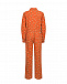 Оранжевый комбинезон с цветочным принтом Stella McCartney | Фото 2