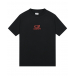 Черная футболка с оранжевым лого CP Company | Фото 1