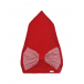 Красная косынка с бантом в полоску Il Trenino | Фото 1