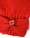 Красные перчатки с декором на манжетах Aletta | Фото 2