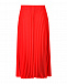 Красная плиссированная юбка  | Фото 5