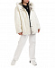 Двусторонняя куртка из меха белой норки с капюшоном и поясом Yves Salomon | Фото 5