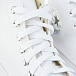 Высокие белые кеды на толстой подошве Converse | Фото 6