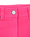 Джинсовые шорты цвета фуксии Stella McCartney | Фото 3