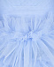 Голубое платье с оборками на юбке Sasha Kim | Фото 3