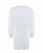 Белое платье с карманом-кенгуру Moschino | Фото 2