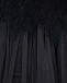 Черное платье &quot;Black Swan&quot; с отделкой перьями  | Фото 4