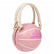 Розовая сумка-мяч, 15x15x15 см Monnalisa | Фото 2