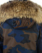 Куртка-парка с утеплителем и фотопринтом на подкладке Freedomday | Фото 6
