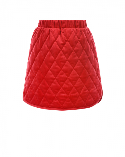 Красная стеганая юбка Paade Mode | Фото 1
