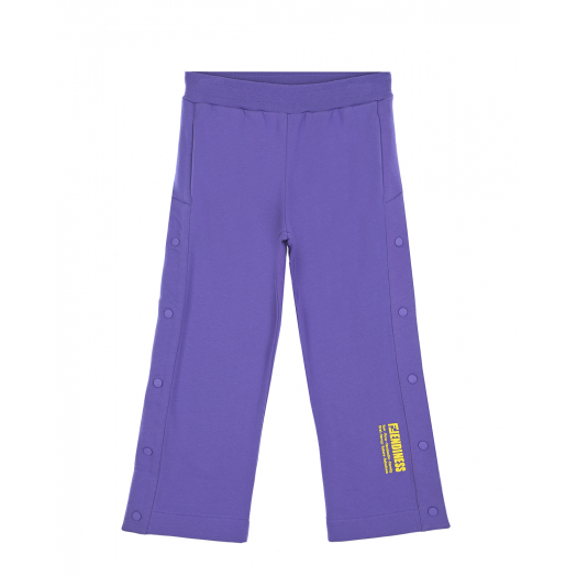 Фиолетовые спортивные брюки Fendi | Фото 1
