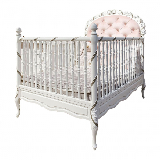 Кроватка для новорожденных с матрасом «Saviano» Angelic room | Фото 1