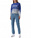 Голубой джемпер в полоску Mo5ch1no Jeans | Фото 5