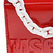 Красная сумка с белой цепочкой, 10x12x3 см MSGM | Фото 5