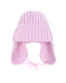 Розовая шапка-ушанка из шерсти и кашемира  | Фото 1