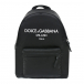 Базовый черный рюкзак, 30x41x10 см Dolce&Gabbana | Фото 1