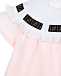 Платье с белой кокеткой Fendi | Фото 4