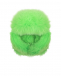 Меховая шапка ушанка, зеленая Рина Поплавская | Фото 1